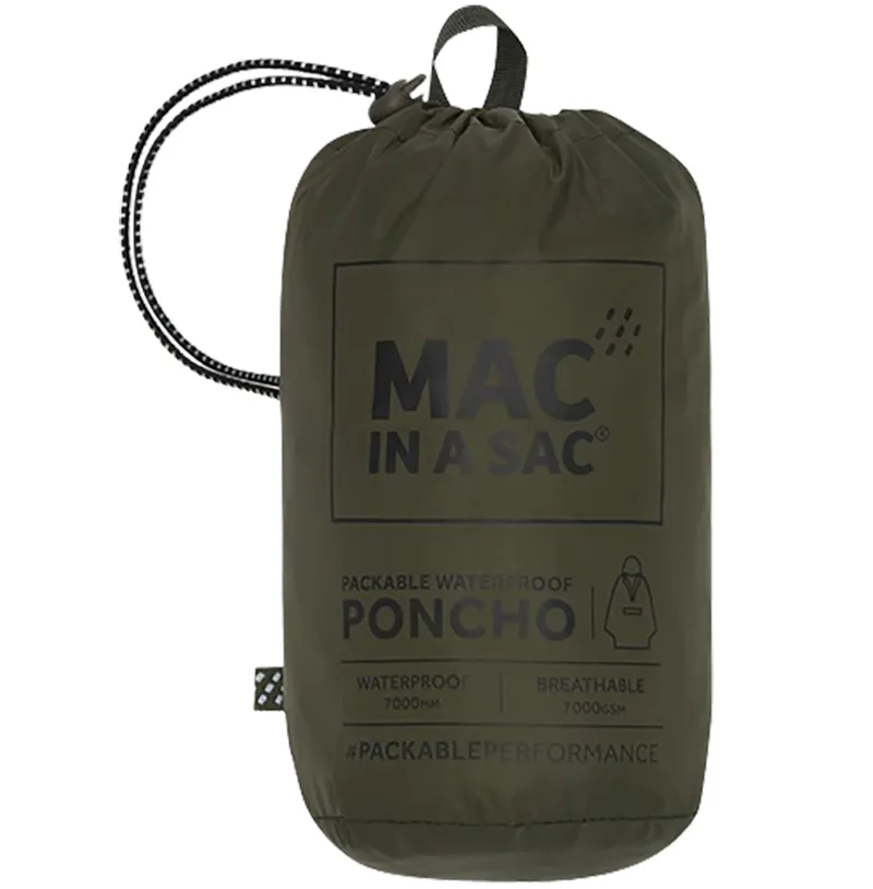 Mac In A Sac Origin 2 Poncho One Size Khaki-3